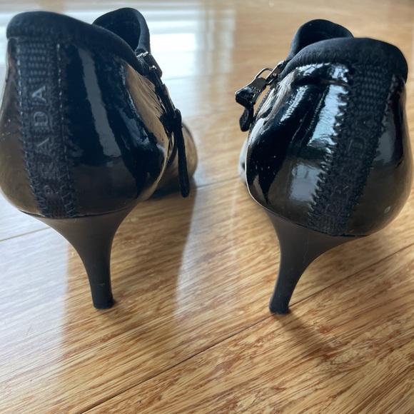 PRADA booties heel shiny black 9 - eu 40 - Picture 4 of 6